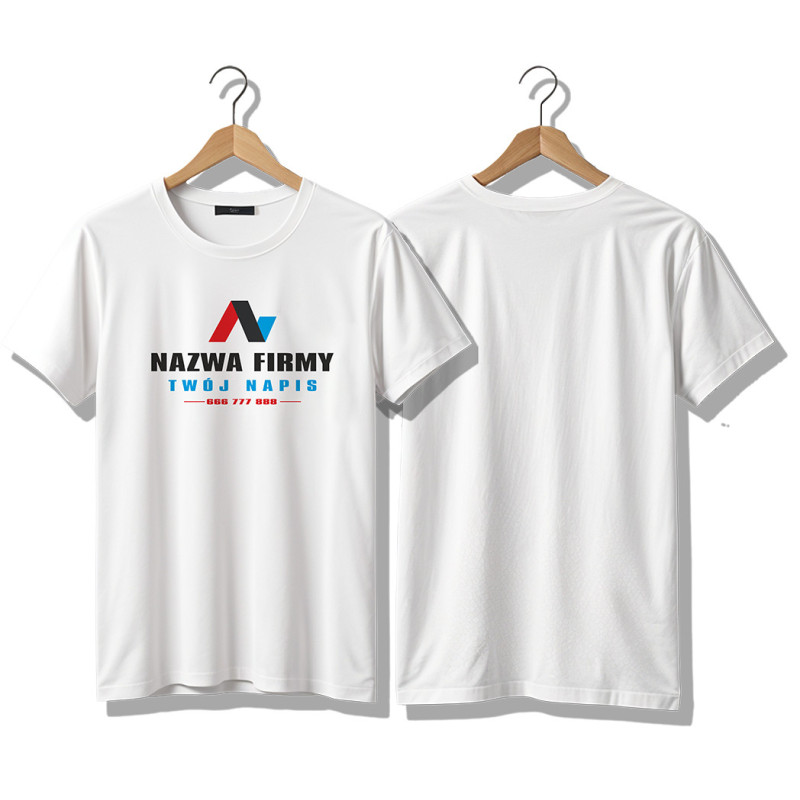 T-shirt JHK190 z nadrukiem 1d